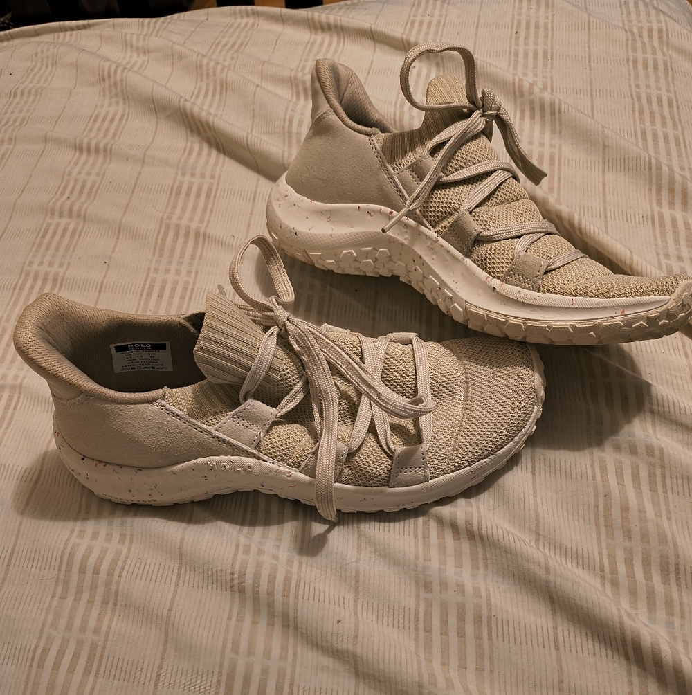 Holo Eco Cream Sneakers